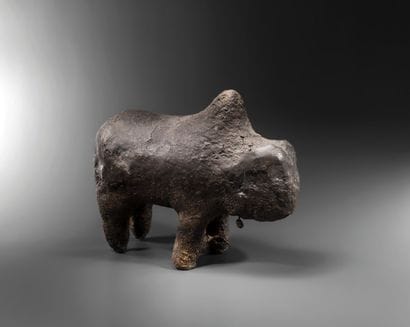 SCULPTURE ZOOMORPHE BOLI BAMANA, MALI Début...