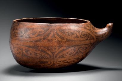 CALEBASSE MAORI, OKO, NOUVELLE ZÉLANDE L....