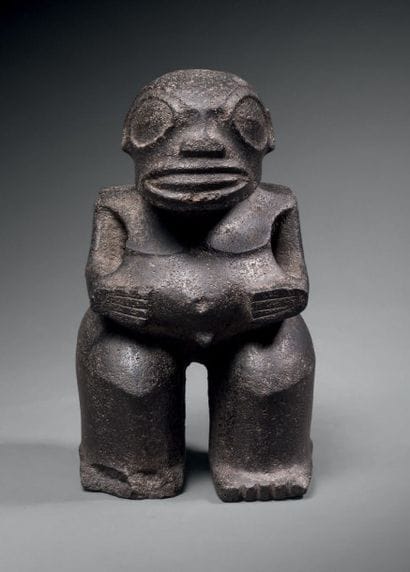 EFFIGIE TIKI KE'A, ARCHIPEL DES ILES MARQUISES...