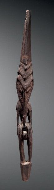 STATUETTE, COURS INFÉRIEUR DU FLEUVE SÉPIK,...