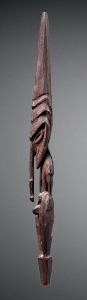 STATUETTE, COURS INFÉRIEUR DU FLEUVE SÉPIK,...
