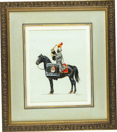 Timbalier d'un régiment princier, Ancienne...