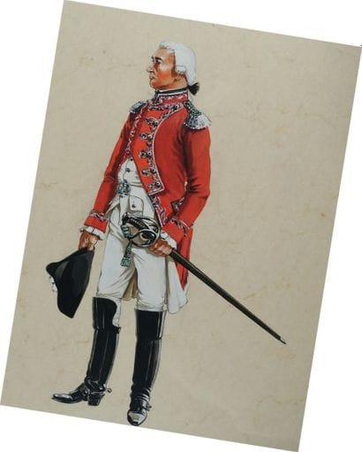 Officier de Gendarmerie de France de la Compagnie...
