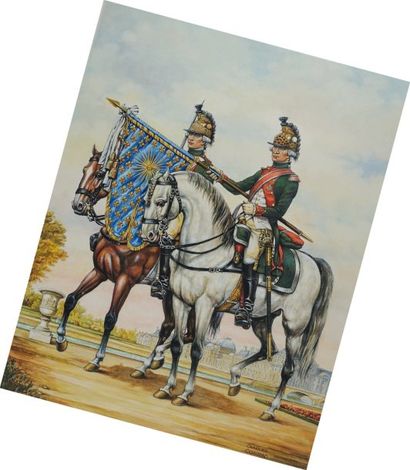 Dragon et Porte étendard de Dragon, fin de...