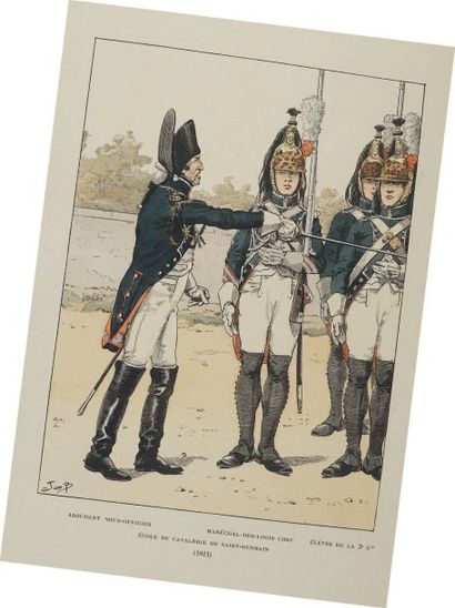 École de Cavalerie de Saint Germain, 1811....