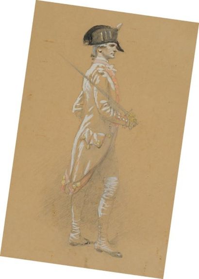 Officier d'Infanterie, Ancienne Monarchie,...
