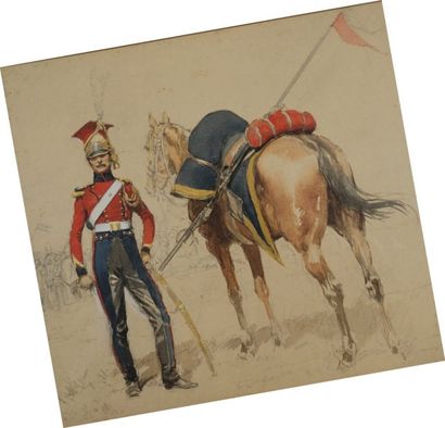 Lancier hollandais de la Garde Impériale,...