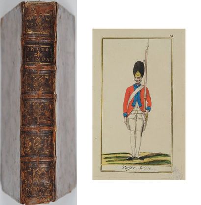 LATTRE. (chez)
Uniformes de l'infanterie...