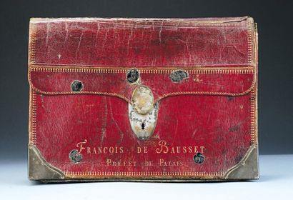 Portefeuille de François Bausset, Préfet...