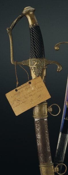 Sabre d'Officier d'État-Major, modèle vendémiaire...
