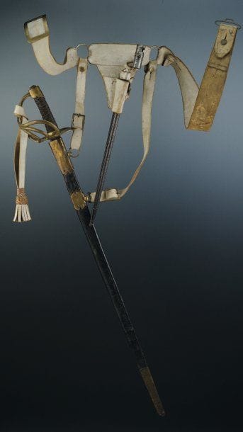 Sabre de Dragon, modèle an 11, Première Empire....