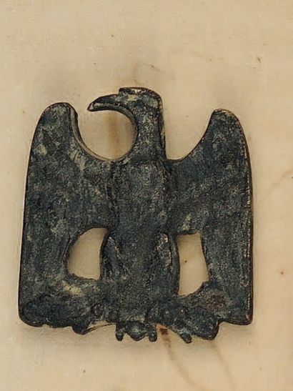 Aigle pour banderole de giberne d'officier,...