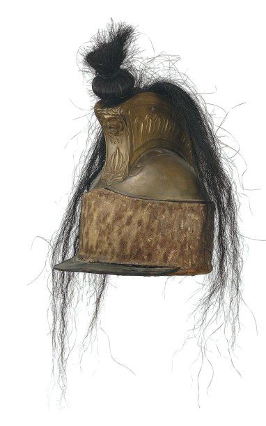 Casque de Dragons Troupe, Consulat - Empire....
