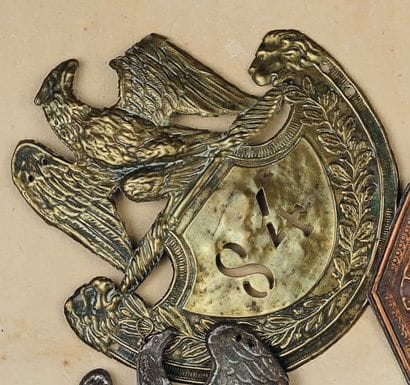 Plaque de schako du 84e Régiment d'Infanterie...