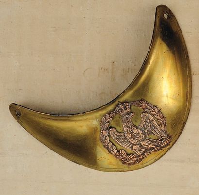 Hausse-col d'Officier de la Garde Impériale,...