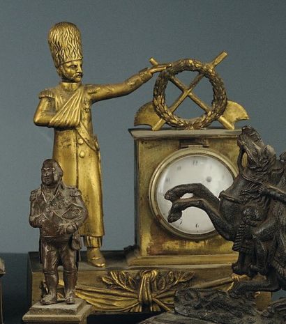 Petite pendule au grenadier blessé, Retour...
