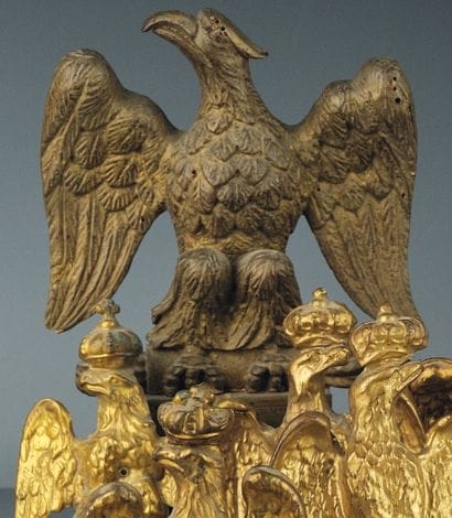 Aigle de drapeau pour la Garde Nationale...