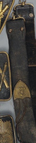 Banderole d'Officier de Cavalerie Légère,...