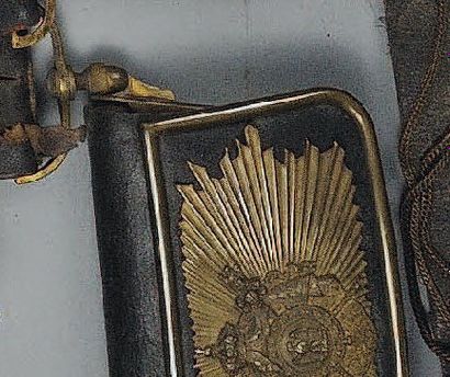 Giberne d'Officier des Chasseurs à Cheval...