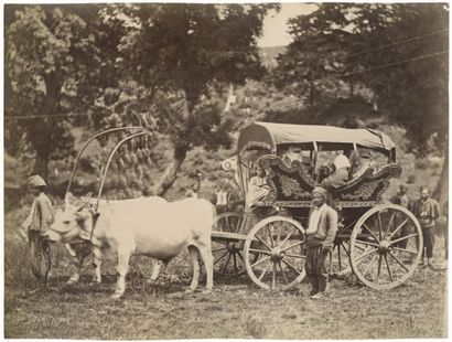 Pascal Sébah (1823-1886)
Voiture turque Constantinople,...