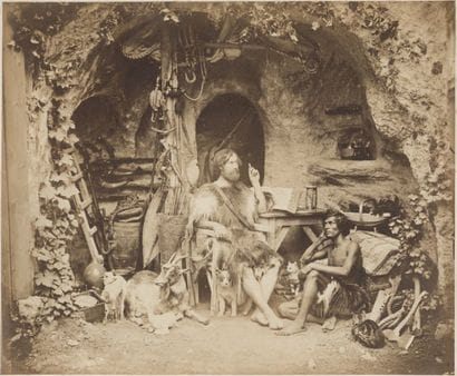 William Lake Price (1810-1896)
Robinson Crusoë...