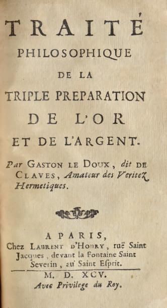 [SALMON (G.)]
DICTIONNAIRE HERMÉTIQUE, contenant...