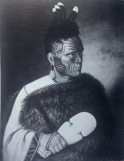 Massue (kotiate rakau), Maori, Nouvelle Zélande
Bois...