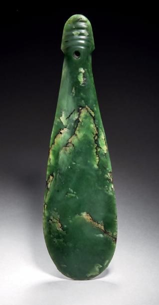 Massue patu pounamu ou mere, Maori, Nouvelle...