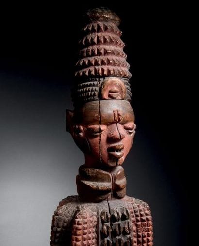 Effigie féminine Kuyu, République du Congo
Epoque...