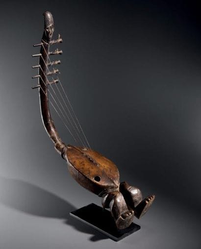 Harpe anthropomorphe Mangbetu-Nzakara
Région...