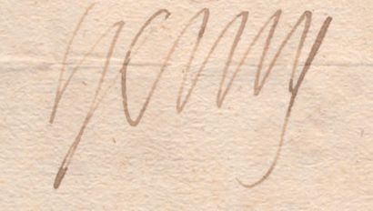 HENRI IV (1553-1610)

Lettre signée comme...