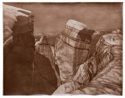 BRAUN

Chamonix, Serac au Mont Blanc, 1893
Très...