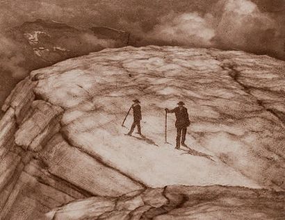 BRAUN

Chamonix, Serac au Mont Blanc, 1893
Très...