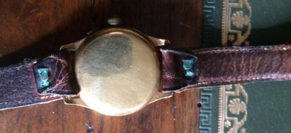 1 montre en or 750 millièmes Suisse
Poids...