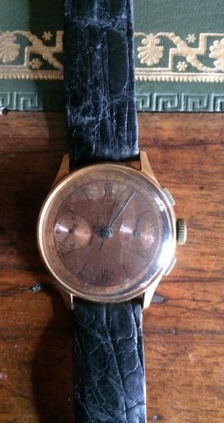 1 montre en or 750 millièmes Suisse
Poids...