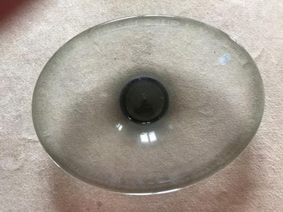 Coupe en verre teinté HOLMEGAARD Années ...