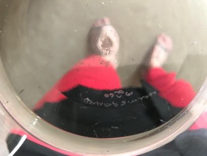 Coupe en verre teinté HOLMEGAARD Années ...