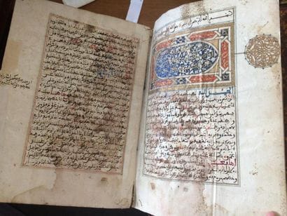 Manuscrit en arabe: Traité de théologie,...