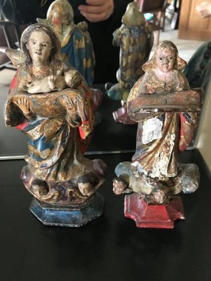 Vierge à l'enfant et Saint jean
Suite de...