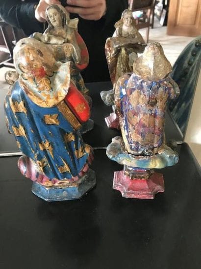 Vierge à l'enfant et Saint jean
Suite de...