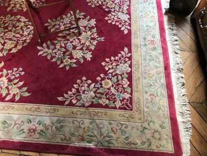 Suite de trois tapis chinois