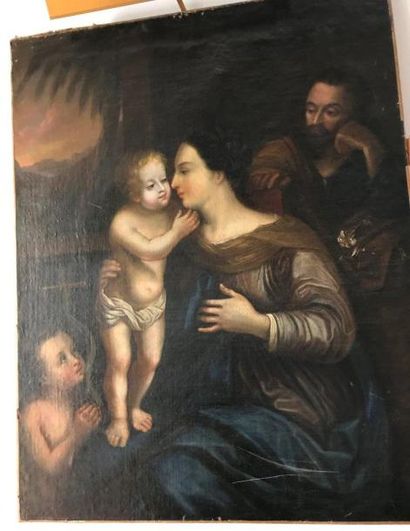 Dans le goût du XVIIIème

Sainte Famille
Huile...