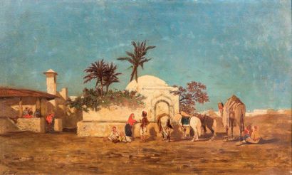 Charles de TOURNEMINE (1812-1872)

La Halte
Huile...