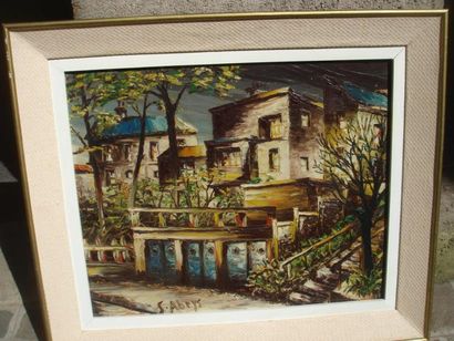 Léon SCHWARTZ ABRYS (1905-1990)

Ménilmontant
Huile...