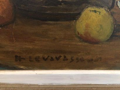HENRI LEVASSEUR (1887-1962)

Nature morte...