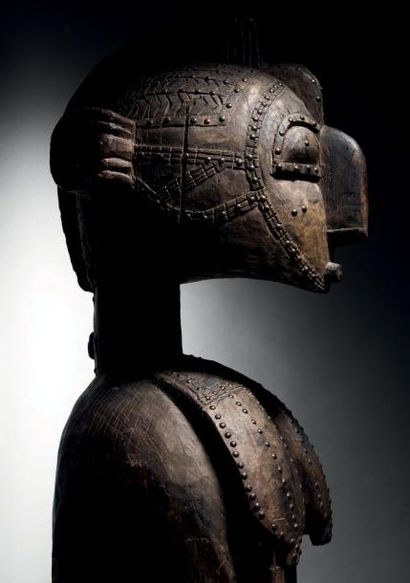 Masque d'épaule nimba ou d'mba Baga, Guinée
Bois...