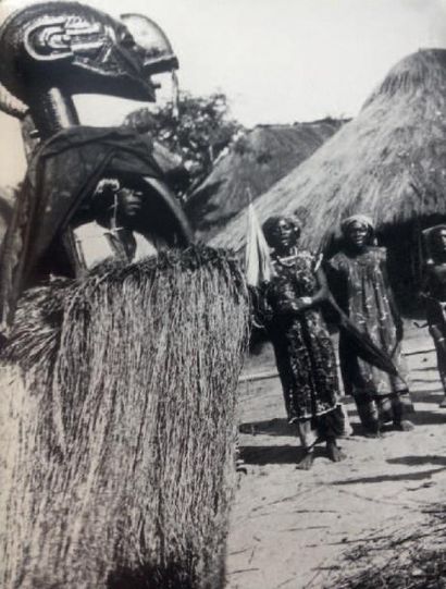 Masque d'épaule nimba ou d'mba Baga, Guinée
Bois...