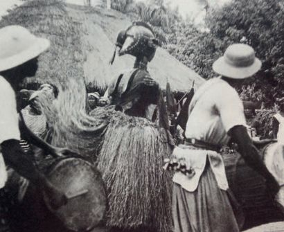 Masque d'épaule nimba ou d'mba Baga, Guinée
Bois...