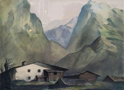 JOSEPH FEHER (1908-1987)

Chalets au pied...