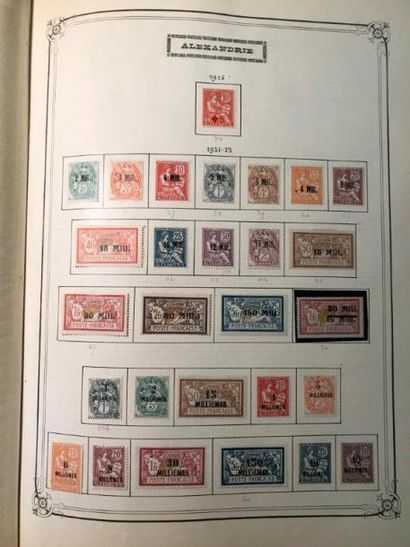 COLONES FRANCAISES - AEF, AOF, ALEXANDRIE,...